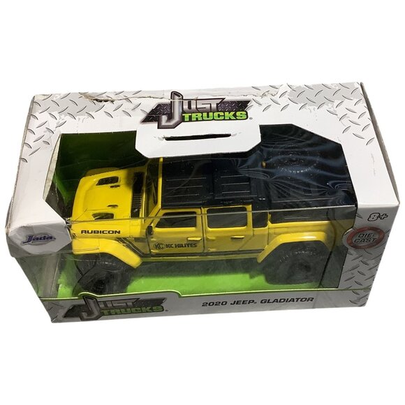 Jada Just Trucks 2020 Jeep Gladiator Die-Cast Truck Yellow  Series Boxed - Picture 2 of 6